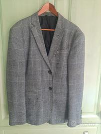 Giacca principe di Galles grigio e nera