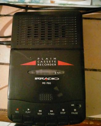Registratore stereo Irradio Re-760