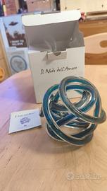 SCULTURA VETRO MURANO ©Onlylux: "Nodo dell'Amore" 