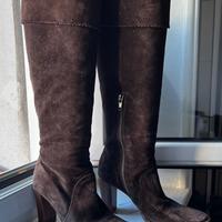 Stivali in camoscio Café Noir