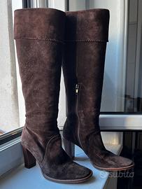 Stivali in camoscio Café Noir