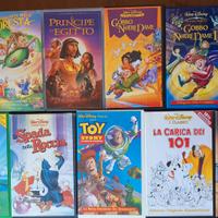 Videocassette VHS classici Disney & Dreamworks