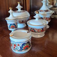 Set ceramiche il Verrocchio anni 70'