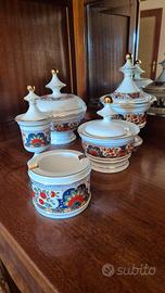 Set ceramiche il Verrocchio anni 70'