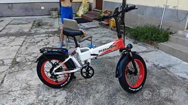 bicicletta ELETTRICA DOPPIO CARICATORE