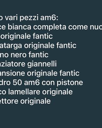 vari pezzi am6