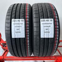 2 gomme 225 40 18 CONTINENTAL