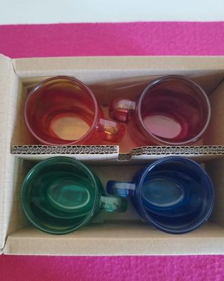Set 4 Tazzine da Caffè Nutella e Kinder Limited