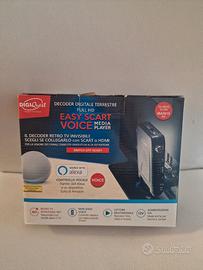 Decoder GIQuest scart voice - Alexa e telecomando