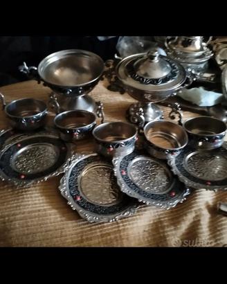 set vintage per caffè 