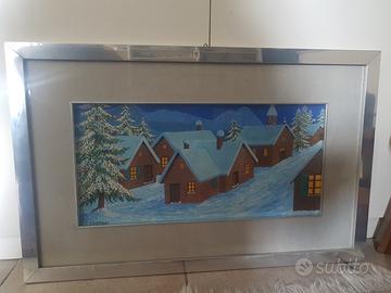 Quadro per bambini dipinto a mano moderno