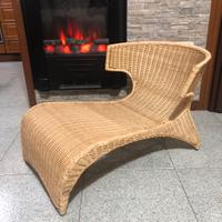 Sedia lounge in rattan Ikea x Monika Mulder