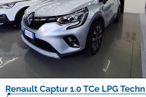 Renault Captur TCe 100 CV GPL Techno