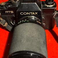 Macchina fotografica Contax Rts+Soligor vintage