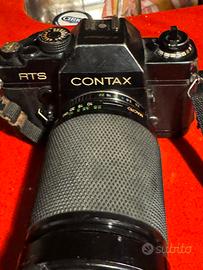 Macchina fotografica Contax Rts+Soligor vintage