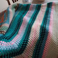 Coperta matrimoniale vintage uncinetto anni 30