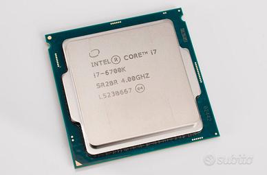 i7 6700k intel processore