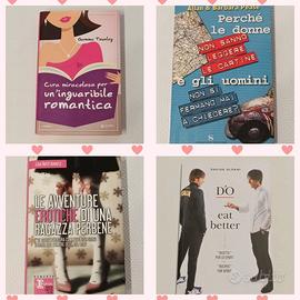 4 libri venduti insieme, Totale 10 €