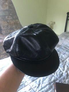 Cappello Coppola in pelle