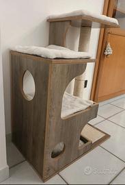 Tiragraffi, albero per gatti, torre