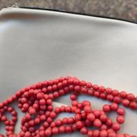 Collana di corallo 74 grammi