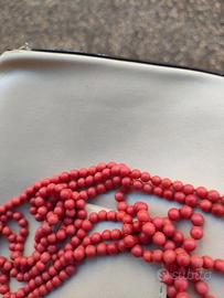 Collana di corallo 74 grammi