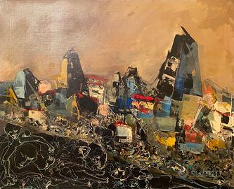 Quadro Lamberto Ciavatta Sono Passati I Bombardier