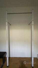 HALF RACK più bilanciere cm180