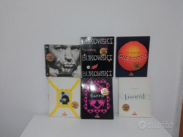 Set 6 Libri "I miti Poesia - Mondadori"
