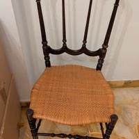 Sedia Chiavarina a tre archi