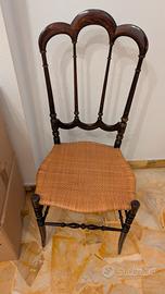 Sedia Chiavarina a tre archi