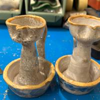 Antiche lampade ad olio per collezionisti