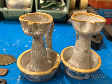 Antiche lampade ad olio per collezionisti