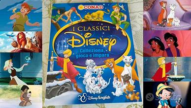 I CLASSICI DISNEY, COLLEZIONA, ALBUM COMPLETO.