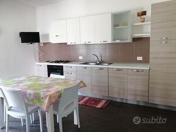 Trilocale con giardino