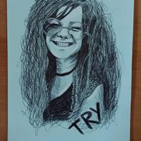 Ritratto di Janis Joplin