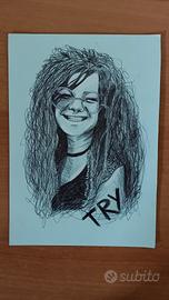 Ritratto di Janis Joplin
