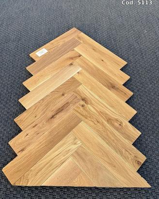 Parquet listello rovere scelta nodata a Savona