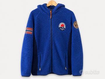 Napapijri Vintage Fleece Blu - Taglia L