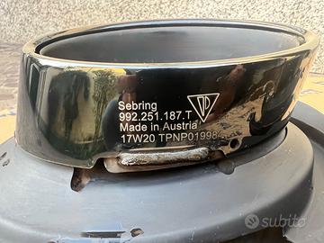 terminali scarico Porsche 992 NERI