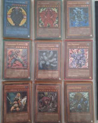 Collezione Carte Yu-Gi-Oh Album Rarità Secret