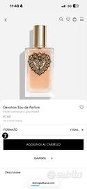 Profumo Devotion D&G 100ml