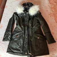 Parka Guess verde militare donna