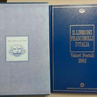 Il Libro dei Francobolli d'Italia anno 1992