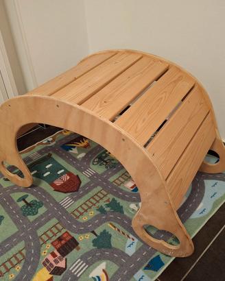 arco montessori legno