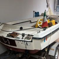 Barca tipo Boston Whaler