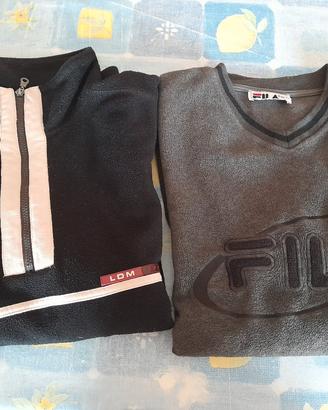 due felpe "Fila" "Lady Mei Sport"