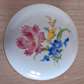 Scatola rotonda porcellana Meissen