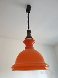 Lampadario vintage anni 70