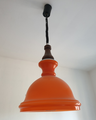 Lampadario vintage anni 70